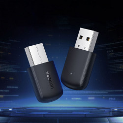 Adaptor dual band Ugreen placa de retea USB externa - WiFi 11ac AC650 negru (CM448) - Img 4