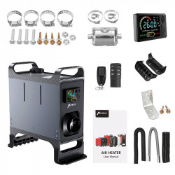 Aeroterma HCALORY HC-A02, 8 kW, Diesel, Bluetooth, gri