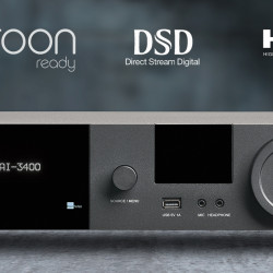 Amplificator stereo Lyngdorf TDAI-3400, 400W, Tidal Connect., Roon, MQA, DSD128 + modul HDMI