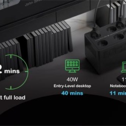 APC Back-UPS, 500VA/300W Floor/Wall - Img 4