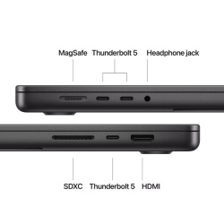 APPLE MBP16 M4 Pro(14/20) 48GB 1TB BK - Img 4