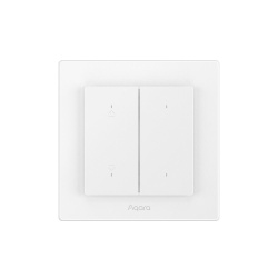 Aqara H2 Shutter Switch EU, Zigbee + Thread roller shutter wall switch, white/grey (DS-K02D) - Img 3