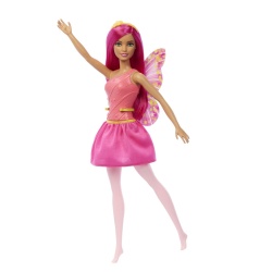 BARBIE PAPUSA BARBIE ZANA CU PAR SI TINUTA ROZ - Img 2