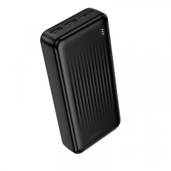 Baterie Externa Borofone BJ78A Clever, 20000mAh, 10W, 2 x USB-A, Neagra