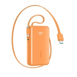 Baterie Externa Joyroom JR-PR2, 10000mAh, 35W, PD, 3 x USB-C, Portocalie