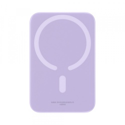 Baterie Externa Wireless Baseus Mini Air, 6000mAh, 20W, PD + FQI, 1 x QI - 1 x USB-C, Mov P10059002513-00