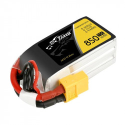 Baterie Tattu 850mAh 11.1V 75C 3S1P Konektor XT60 - Img 2