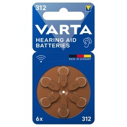 BATERII AUDITIVE 312 BLISTER 6 VARTA - Img 2