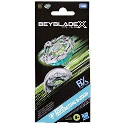 BEYBLADE X LET IT RIP SPIRALA RIDGE TRICERATOPS 9-80GN