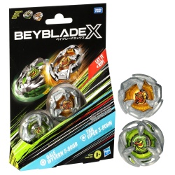 BEYBLADE X PACHET DUO TAIL VIPER 3-80HN SI GALE WYVERN 5-80GB - Img 3