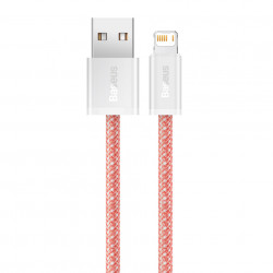 Cablu Baseus Dynamic USB la Lightning, 2.4A, 1m (portocaliu) - Img 3