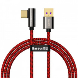 Cablu Baseus Legend Series Elbow Fast Charging USB - USB Type-C 66W 1m red (CACS000403)