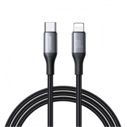 Cablu Date si Incarcare USB-C - Lightning Joyroom S-A28 Flash, 30W, 2m, Negru