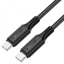 Cablu Date si Incarcare USB-C - USB-C Acefast C17-03, 60W, 1.2m, Negru