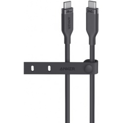 Cablu Date si Incarcare USB-C - USB-C Anker, 240W, 0.9m, Negru A80N1H11