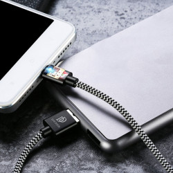 Cablu de date Dux Ducis USB la micro-USB 2.1A - 2m - Img 8