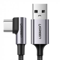 Cablu de date UGREEN USB la USB Type-C 3A - 1m gri