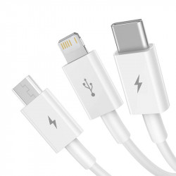 Cablu de incarcare rapida Baseus Superior Data USB la MLC 3,5A 1M (alb). - Img 3
