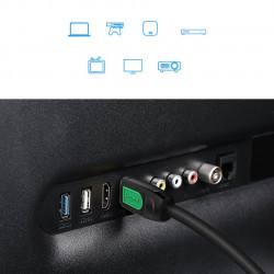 Cablu HDMI Ugreen 19 pini 1.4v 4K 60Hz 30AWG 2m negru (10129) - Img 2