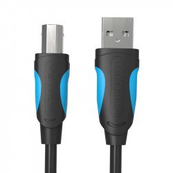Cablu imprimante USB2.0 A la USB-B Vention VAS-A16-B100 1 m negru - Img 1