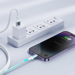 Cablu Joyroom USB C - Lightning 20W Seria A10 1,2 m alb (S-CL020A10) - Img 3