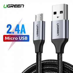 Cablu micro USB UGREEN QC 3.0 2.4A 1.5m (negru) - Img 7