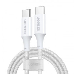 Cablu PD Ugreen US557 USB-C / USB-C 100W 1,5m - alb - Img 4