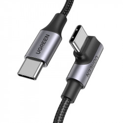 Cablu USB-C la USB-C UGREEN US334 5A, PD 100W, 2m (negru)