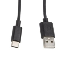 Cablu USB-C(M) USB-A(M) 2.0 1 m negru