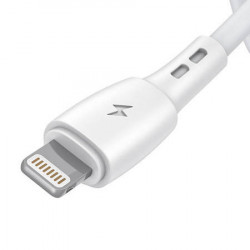 Cablu USB la Lightning Vipfan Racing X05, 3A, 3m (alb)