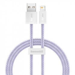Cablu USB pentru seria Lightning Baseus Dynamic 2, 2.4A, 1m (violet)