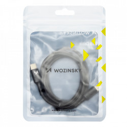 Cablu Wozinsky USB Tip C - USB Tip C Power Delivery 18W 1m negru (WUC-PD-CC1B) - Img 4