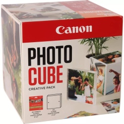 CANON PP-201 13x13CM PHOTO CUBE WH/OR - Img 3