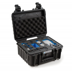 Carcasa B&W tip 3000 pentru DJI Mavic Air 2 / Air 2S, neagra