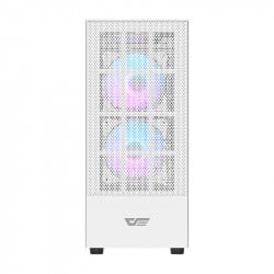 Carcasa computer Darkflash A290 + 3 ventilatoare (alba) - Img 3