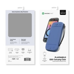 Carcasă de protecție AmazingThing PlayShield EDC pentru Nintendo Switch 2 -Albastra - Img 2