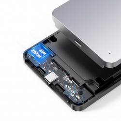 Carcasa hard disk externa Ugreen HDD SSD SATA III (6 Gbps) 2,5'' USB 3.2 Gen 2 USB Typ C + cablu 0,5 m gri (70499 CM300) - Img 8