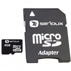 Card de memorie Serioux MicroSDHC, 8GB, Class 10 + Adaptor