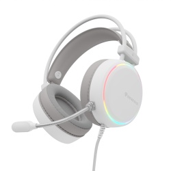 Casti cu fir Genesis Neon 613 G2 alb - Img 2