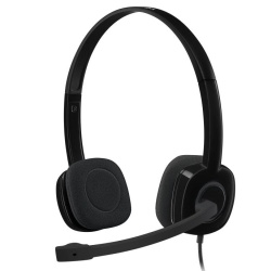 Casti cu microfon Logitech H151, negru - Img 4