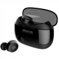 Casti Nillkin E1 Liberty TWS True Wireless Earphones Bluetooth 5.0 IPX4 water-resistance black-gold (E1 black-gold)