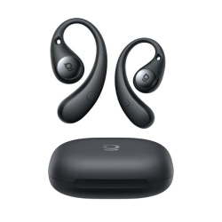 Casti True Wireless Open-Ear Baseus Eli Sport 2, Bluetooth 6.0, IP57, Autonomie 45 ore, Negru