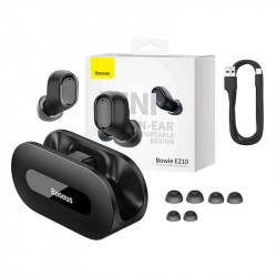 Casti wireless Baseus Bowie EZ10 (negru)