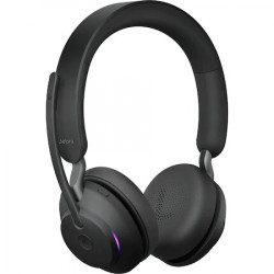 Casti wireless cu microfon Jabra Evolve2 65 MS, USB, Negru