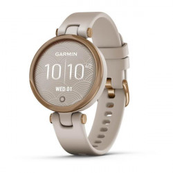 Ceas smartwatch Garmin LILY, Rose Gold /Light Sand, curea silicon