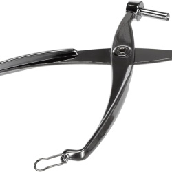 Clește pentru scos sâmburi de măsline și cireșe Lacor 62973, inox profesional, mecanism tip pârghie - Img 3