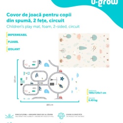 Covor de joaca ,120*180 * 1cm ,circuit - Img 3