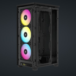 CR iCUE 2000D AIRFLOW RGB MINI-ITX BK - Img 2