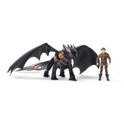 CUM SA ITI DRESEZI DRAGONUL SET DRAGON TOOTHLESS SI FIGURINA VIKING HICCUP - Img 2