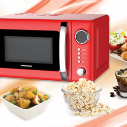 Cuptor cu microunde HEINNER HMW-20GRD, 20 l, 700 W, Digital, Grill, Rosu - Img 4